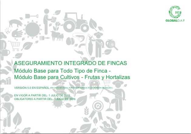 Publicación Norma Globalgap IFA V5 en español Publicación Norma Globalgap IFA V5 en español