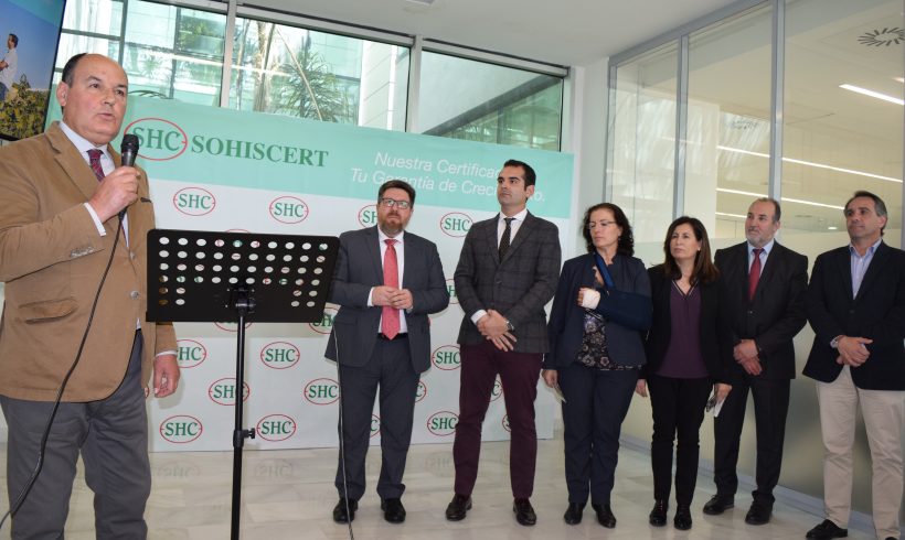 Exitosa presentación de la nueva delegación de SOHISCERT en Almería Exitosa presentación de la nueva delegación de SOHISCERT en Almería