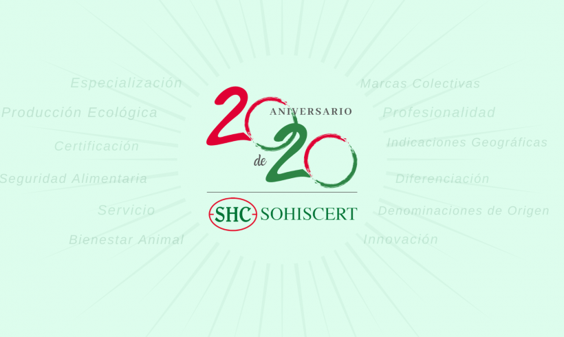 20 años de Certificación Agroalimentaria 20 años de Certificación Agroalimentaria