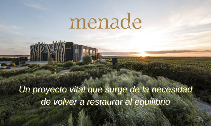 MENADE. Un proyecto vital que surge de la necesidad de volver a restaurar el equilibrio MENADE. Un proyecto vital que surge de la necesidad de volver a restaurar el equilibrio