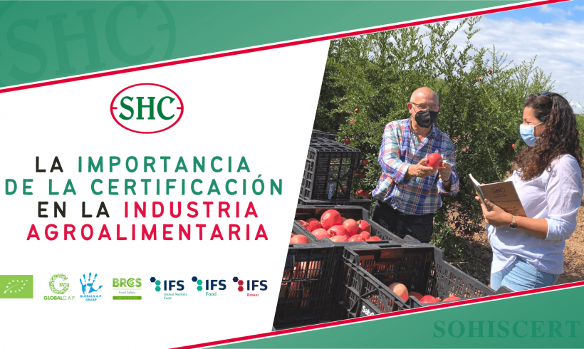 Jornada sobre La Importancia de la Certificación en la Industria Agroalimentaria Jornada sobre La Importancia de la Certificación en la Industria Agroalimentaria