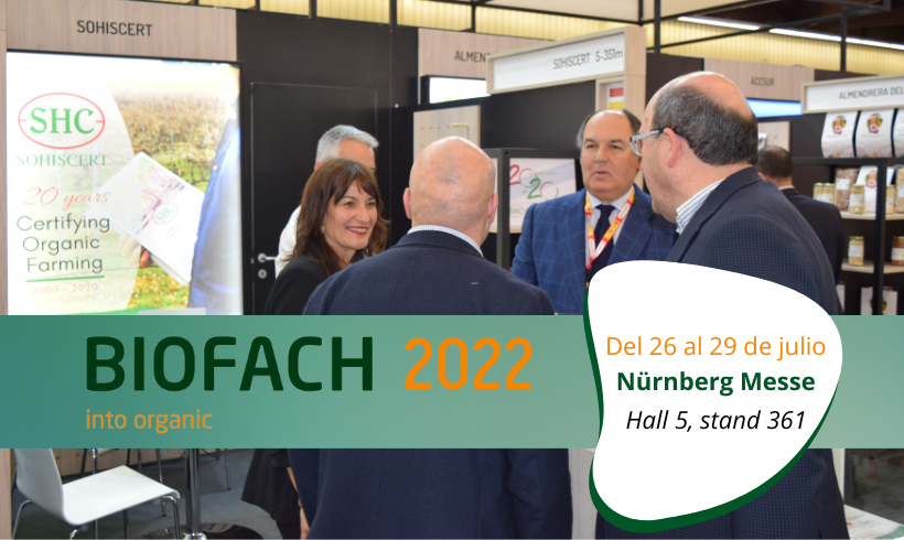 Presentes en BIOFACH Nüremberg, la feria mundial de alimentos ecológicos Presentes en BIOFACH Nüremberg, la feria mundial de alimentos ecológicos
